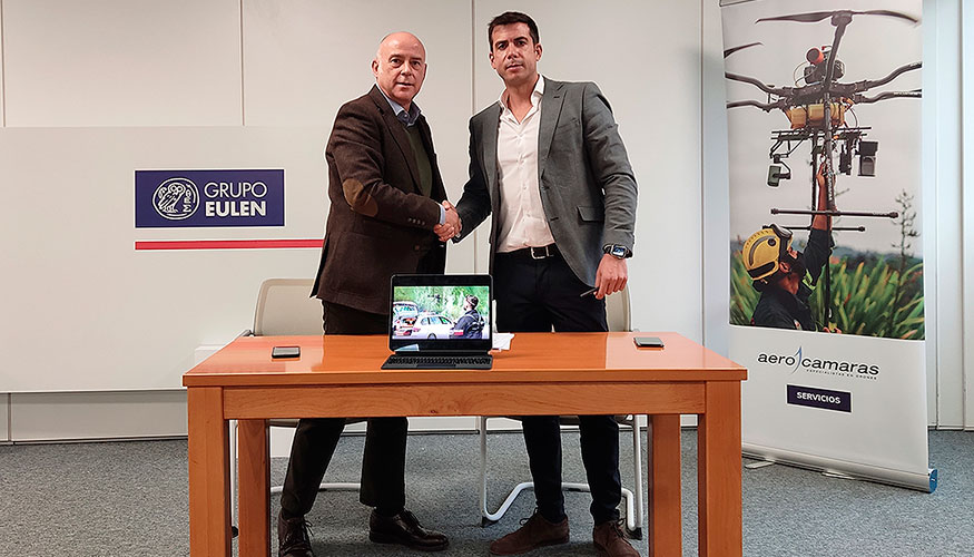 Eulen Seguridad incorpora drones de Aerocámaras a sus servicios — Interempresas