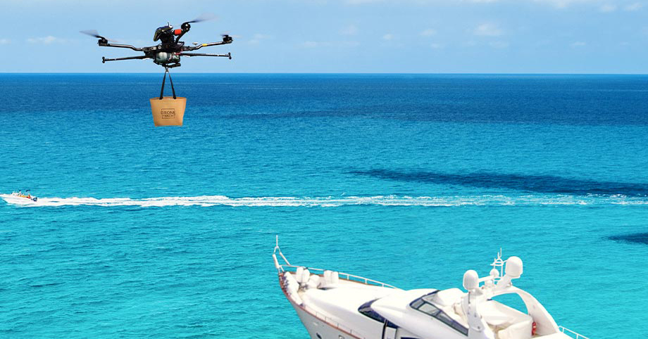 Franquicia Drone to Yacht: servicio de delivery premium — MundoFranquicia