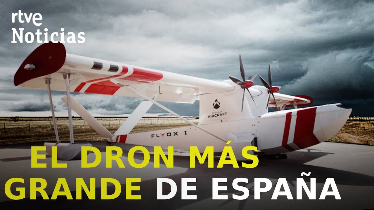 Así se maneja el dron más grande de España — YouTube (RTVE)