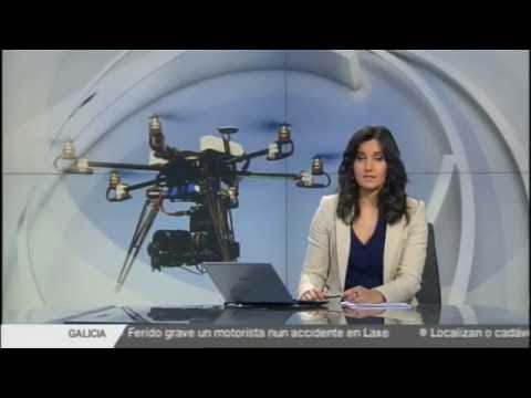 Reportaje sobre los cursos de piloto de drones — YouTube (TVG)
