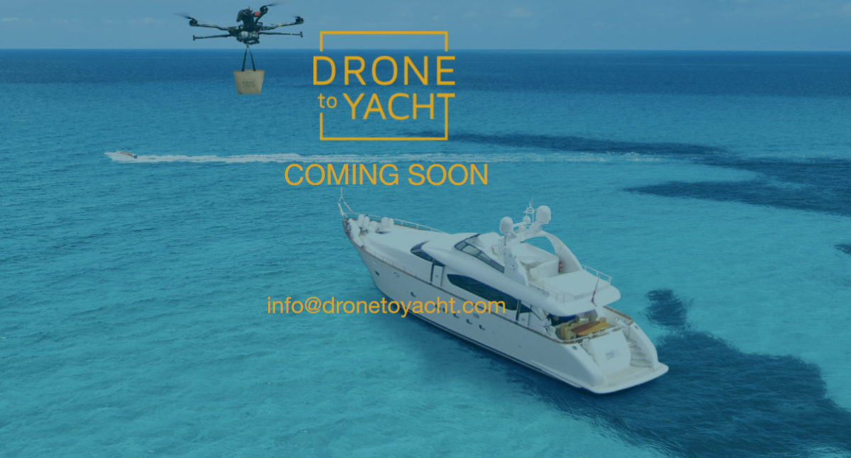 Drone to Yacht, un Glovo exclusivo y aéreo para tu yate — Applicantes
