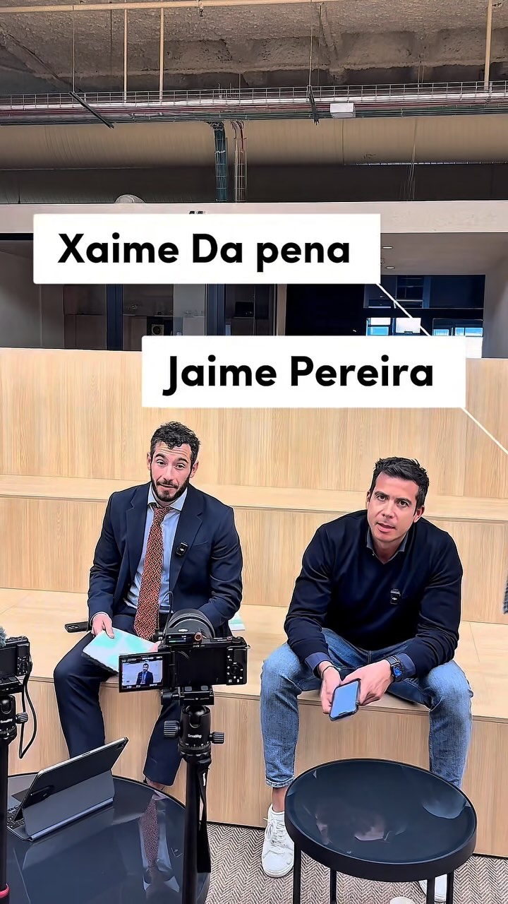 Los socios de Invertea: Jaime Pereira y Xaime da Pena (vídeo) — dP Abogados / Invertea