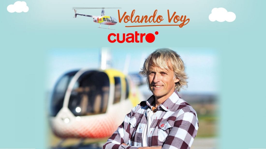 Aerocámaras con Jesús Calleja en Volando Voy: repoblación con drones en Chandebrito — Cuatro (Volando Voy)