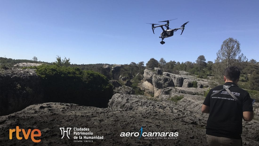 RTVE graba con Aerocámaras: Ciudades Patrimonio de la Humanidad en 4K — RTVE