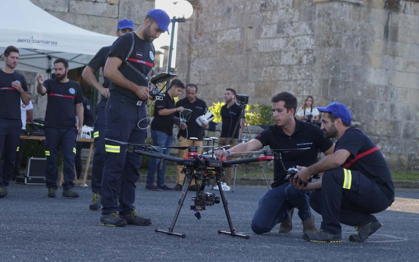 Los drones híbridos y anticovid con IA de Aerocámaras, protagonistas en UNVEX — InfoDefensa