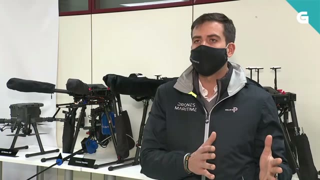 Drones Maritime en el Telexornal de TVG