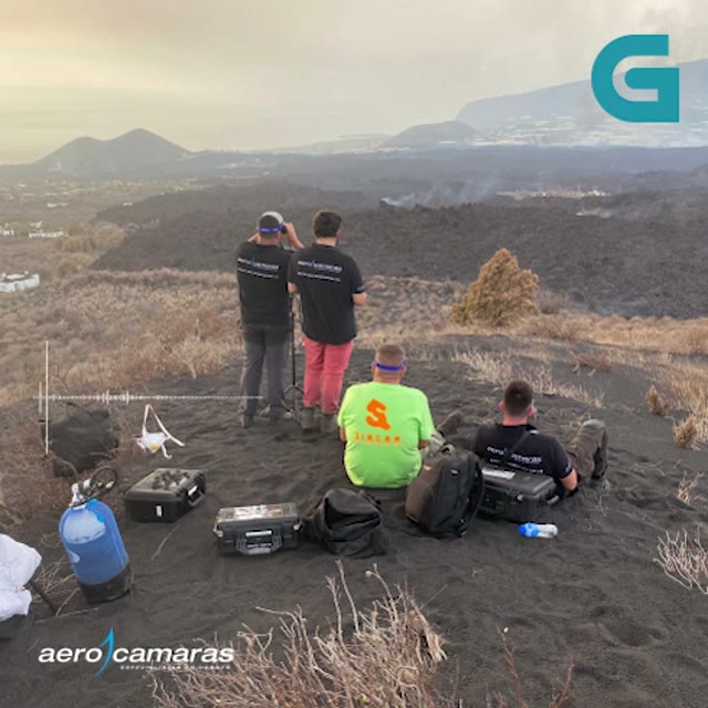 Radio galega - Aerocamaras, rescate La Palma