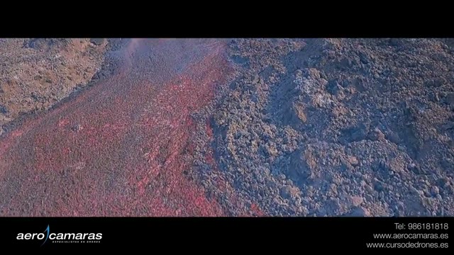 Aerocamaras - Volcan Cumbre Vieja
